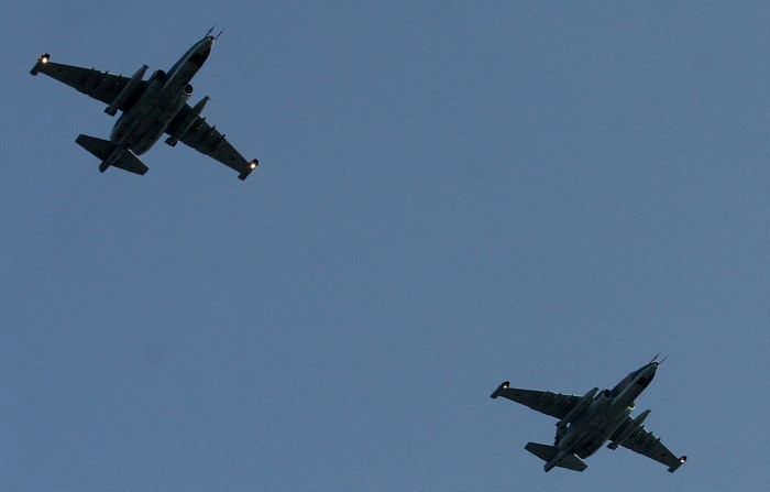 Máy bay chiến đấu của Hạm đội Thái Bình Dương tham gia diễn tập