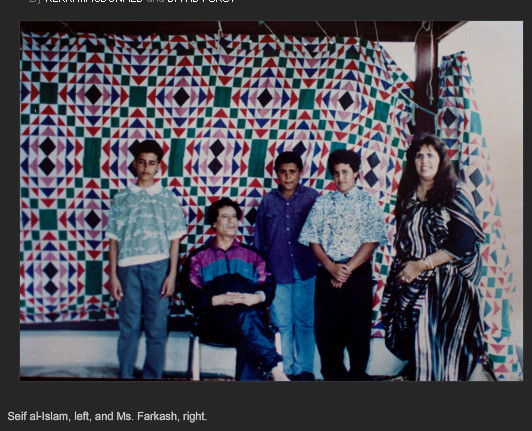 Các thành viên trong gia đình quyền lực một thời Muammar Gaddafi Các thành viên trong gia đình quyền lực một thời Muammar Gaddafi