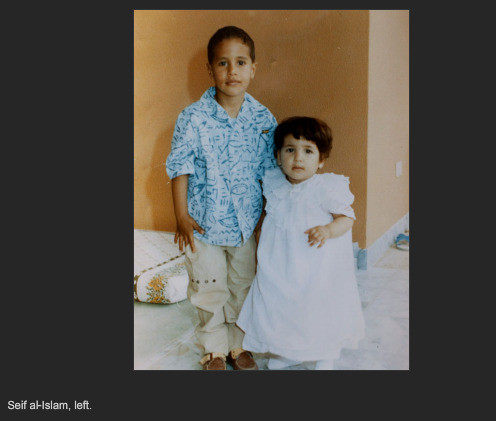 Các thành viên trong gia đình quyền lực một thời Muammar Gaddafi Các thành viên trong gia đình quyền lực một thời Muammar Gaddafi