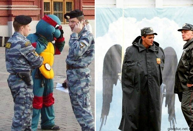 Khó xử vì Linja rùa (trái). Vô tình có thêm cánh (phải) Khó xử vì Linja rùa (trái). Vô tình có thêm cánh (phải)