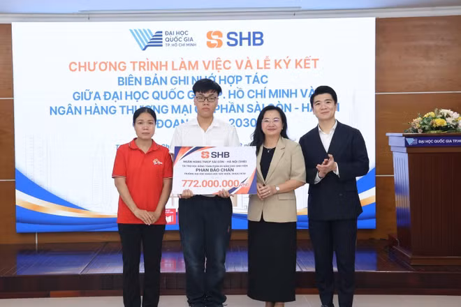 Một lá thư, một ước mơ và hành trình SHB nâng bước đến trường