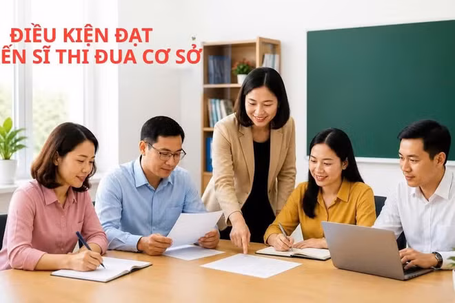 Các trường hợp được xét danh hiệu chiến sĩ thi đua cơ sở theo Nghị định 368 có hiệu lực từ 01/10