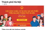 iHanoi tích hợp bản đồ số 1.451 điểm bầu cử phục vụ cử tri Thủ đô