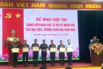 Học viện PK-KQ đạt giải cao tại Hội thi giảng viên dạy giỏi KHXH&NV năm 2025