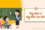 Nghệ An: Trường phải công khai kế hoạch dạy thêm trên web hoặc niêm yết ở cơ sở GD