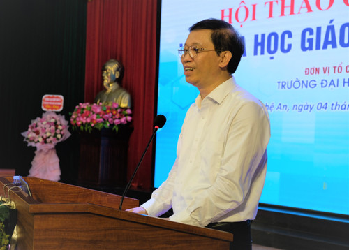 Tiến sĩ Hoàng Hoa Cương – Phó Vụ trưởng Vụ Khoa học, Công nghệ và Môi trường, Bộ Giáo dục và Đào tạo. GDVN_1.JPG