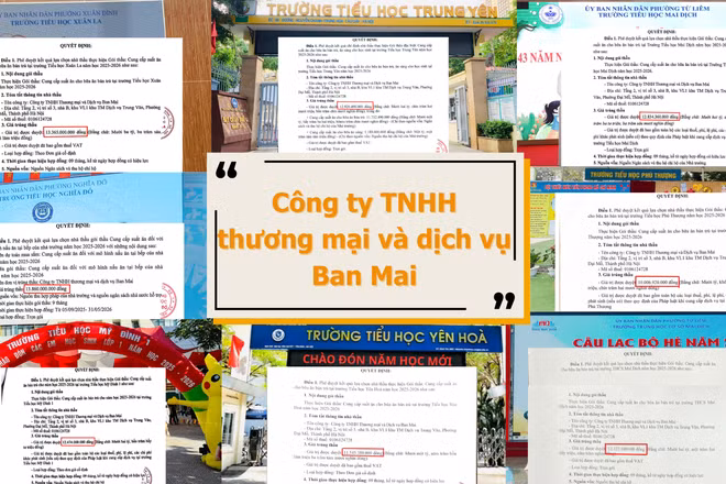 Công ty TNHH thương mại và dịch vụ Ban Mai trúng thầu cung cấp suất ăn ở nhiều trường tại Hà Nội