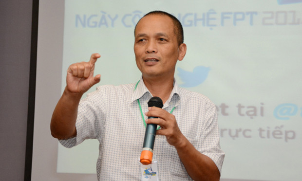 Tiến sĩ Nguyễn Thành Nam là người sáng lập ra trường đại học trực tuyến Funix - ảnh của VNE Tiến sĩ Nguyễn Thành Nam là người sáng lập ra trường đại học trực tuyến Funix - ảnh của VNE