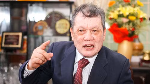 Ông Phạm Quốc Anh - Nguyên Chủ tịch Hội luật gia Việt Nam - Ảnh: Nguyễn Khánh, tuoitre