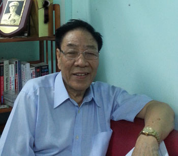 Cựu phi công Mai Trọng Tuấn. Ảnh: NVCC