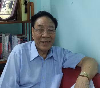 Cựu phi công Mai Trọng Tuấn. Ảnh: NVCC