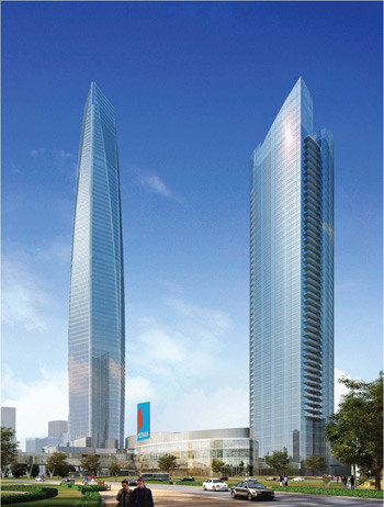 PVN Tower trong thiết kế. PVN Tower trong thiết kế.