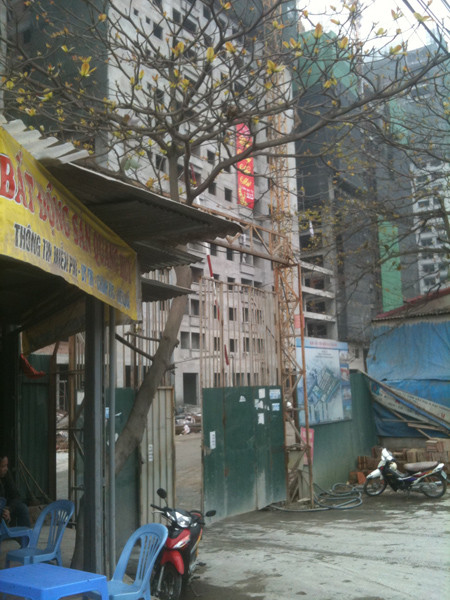 Một góc chung cư Đại Thanh