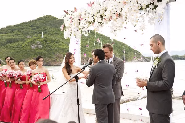 Tại Vinpearl Resort Nha Trang, đôi lứa có thể cùng nhau đón ngày trọng đại trong không khí đẹp đẽ, bay bổng, thật ấn tượng và thật khó quên.