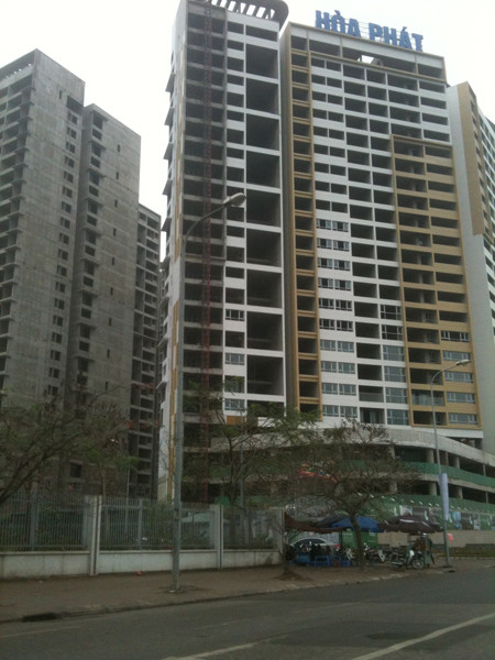 Chung cư Madarin Garden dự kiến bàn giao nhà vào tháng 9/2013.