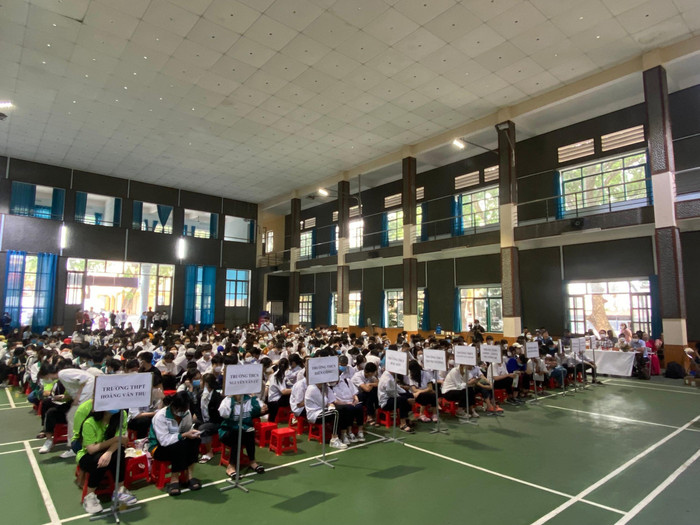 Gần 500 học sinh lớp 9 và lớp 12 tham gia ngày hội tư vấn tuyển sinh giáo dục nghề nghiệp (Ảnh: Phạm Linh) Gần 500 học sinh lớp 9 và lớp 12 tham gia ngày hội tư vấn tuyển sinh giáo dục nghề nghiệp (Ảnh: Phạm Linh)