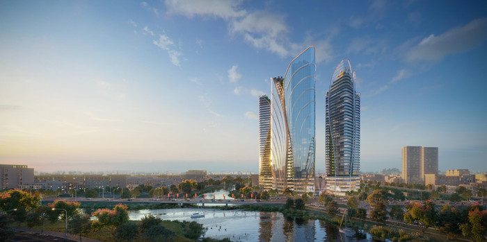 Dự án chỉnh trang khu vực Chợ Sắt là một trong hai công trình trọng điểm của Hải Phòng (Ảnh phối cảnh chợ Sắt)