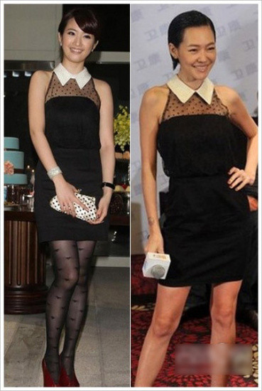 Với vóc dáng nhỏ nhắn và có hạn về chiều cao thì cả Lâm Y Thần và Tiểu S thật sáng suốt khi chọn chiếc váy này. Hai cô nàng không chỉ rất xinh xắn mà còn thời thượng. Với vóc dáng nhỏ nhắn và có hạn về chiều cao thì cả Lâm Y Thần và Tiểu S thật sáng suốt khi chọn chiếc váy này. Hai cô nàng không chỉ rất xinh xắn mà còn thời thượng.