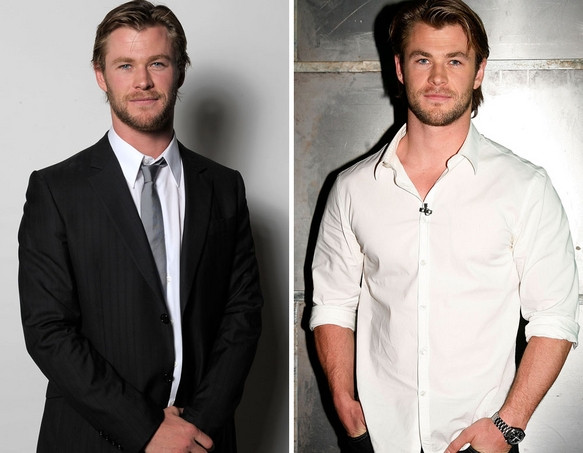 Chris Hemsworth đã phải tăng lên 20 pound (gần 10 cân) để phù hợp với vai diễn trong bom tấn Thor của mình. Chris Hemsworth đã phải tăng lên 20 pound (gần 10 cân) để phù hợp với vai diễn trong bom tấn Thor của mình.