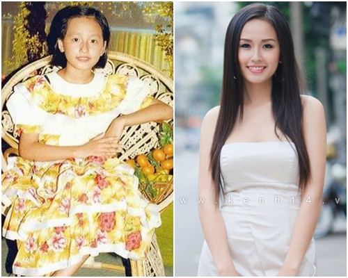 Mai Phương Thúy ngày bé đã "tiềm ẩn" sẽ cao lớn với thân hình mảnh khảnh. Ảnh: Kênh 14 Mai Phương Thúy ngày bé đã "tiềm ẩn" sẽ cao lớn với thân hình mảnh khảnh. Ảnh: Kênh 14