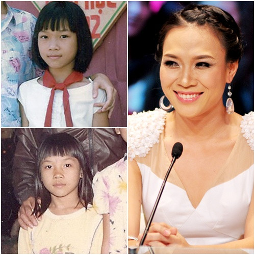 Mỹ Tâm ngày bé với mái tóc cắt mái ngố giờ đây đã trở thành cô ca sĩ tài năng với vẻ đẹp mặn mà, đằm thắm. Mỹ Tâm ngày bé với mái tóc cắt mái ngố giờ đây đã trở thành cô ca sĩ tài năng với vẻ đẹp mặn mà, đằm thắm.