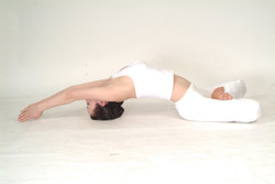 4. Hít thở, hai tay ở trược ngực tạo thành hình chữ thập, ngón cái móc vào nhau, hai tay hướng về phía đầu mở rộng. Cố gắng hết sức để hai tay chạm đến phần đất ở trên đỉnh đầu. 4. Hít thở, hai tay ở trược ngực tạo thành hình chữ thập, ngón cái móc vào nhau, hai tay hướng về phía đầu mở rộng. Cố gắng hết sức để hai tay chạm đến phần đất ở trên đỉnh đầu.