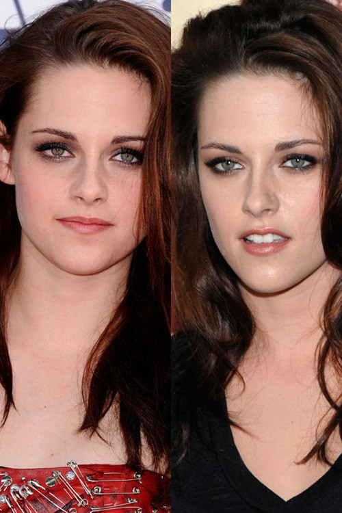 Ngôi sao “Chạng vạng” Kristen Stewart được mệnh danh là Người đẹp mắt khói của năm 2011. Với những kiểu vẽ mắt khói nhẹ nhàng, không sử dụng quá nhiều mascara, đôi mắt của nàng Bella quyến rũ một cách kì lạ