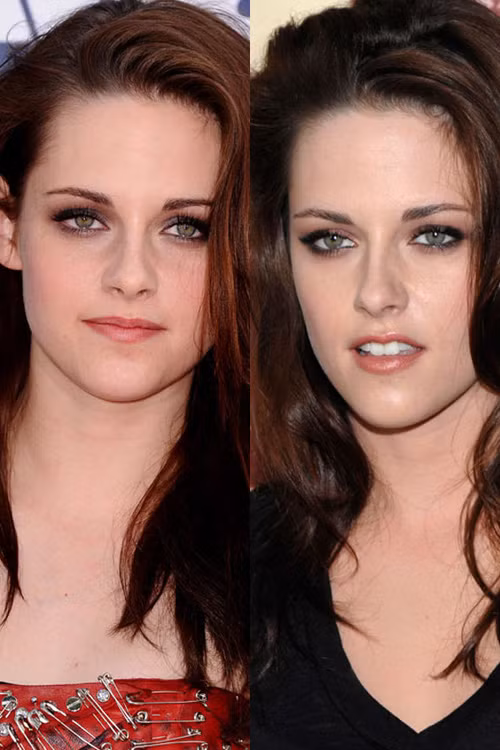 Ngôi sao “Chạng vạng” Kristen Stewart được mệnh danh là Người đẹp mắt khói của năm 2011. Với những kiểu vẽ mắt khói nhẹ nhàng, không sử dụng quá nhiều mascara, đôi mắt của nàng Bella quyến rũ một cách kì lạ