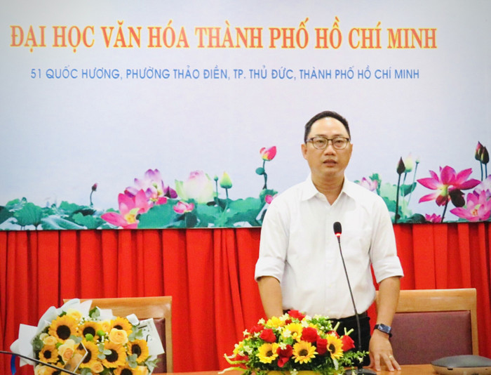 Tiến sĩ Trịnh Đăng Khoa, Phó Hiệu trưởng Trường Đại học Văn hóa Thành phố Hồ Chí Minh. (Ảnh: website nhà trường) Bo nhiem cu khoa (2).jpg