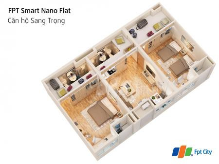 Phối cảnh 3D của căn hộ Phối cảnh 3D của căn hộ