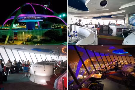 Nhà hàng Encounter, địa điểm: Sân bay Los Angeles. Thực đơn đặc trưng: Các món nấm và đồ ăn châu Á. Giá trung bình: 17,5 USD một món. Encounter được xây dựng từ năm 1961 và trang trí theo phong cách cổ điển, sang trọng với mái hình chân vòm. Thực khách có thể chiêm ngưỡng cảnh quan thành phố với góc rộng lên tới 360 độ từ cửa sổ nhà hàng.