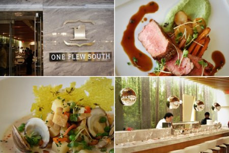 Nhà hàng One Flew South, địa điểm: Sân bay Hartsfield Jackson Atlanta Thực đơn đặc trưng: Sushi, sandwich vịt rút xương. Giá trung bình: 20 USD một người Nhà hàng One Flew South nằm ở cửa E tại sân bay quốc tế Hartsfield Jackson Atlanta. Đây được xem như nhà hàng số một tại Atlanta với những lời khen ngợi tới tấp từ du khách. Kiến trúc bên trong One Flew South cũng rất độc đáo, tạo cảm giác gần gũi thiên nhiên cho các thực khách. Nhà hàng One Flew South, địa điểm: Sân bay Hartsfield Jackson Atlanta Thực đơn đặc trưng: Sushi, sandwich vịt rút xương. Giá trung bình: 20 USD một người Nhà hàng One Flew South nằm ở cửa E tại sân bay quốc tế Hartsfield Jackson Atlanta. Đây được xem như nhà hàng số một tại Atlanta với những lời khen ngợi tới tấp từ du khách. Kiến trúc bên trong One Flew South cũng rất độc đáo, tạo cảm giác gần gũi thiên nhiên cho các thực khách.