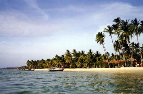 Hòn Tằm sở hữu những bãi tắm được tô điểm bằng những đá vân màu sặc sỡ trắng, xanh, nâu, đen... Dọc bãi tắm là bóng mát của những hàng cây ăn quả như xoài, mít, sa-pô-chê... Phía sau đảo này có một hang đá rất đặc biệt, kỳ bí mới được ngành du lịch phát hiện và đưa vào khai thác. Đó là hang Dơi, nơi có rất nhiều đàn dơi cư trú trên những vách đá cheo leo ở độ cao 60m so với mực nước biển. Hòn Tằm sở hữu những bãi tắm được tô điểm bằng những đá vân màu sặc sỡ trắng, xanh, nâu, đen... Dọc bãi tắm là bóng mát của những hàng cây ăn quả như xoài, mít, sa-pô-chê... Phía sau đảo này có một hang đá rất đặc biệt, kỳ bí mới được ngành du lịch phát hiện và đưa vào khai thác. Đó là hang Dơi, nơi có rất nhiều đàn dơi cư trú trên những vách đá cheo leo ở độ cao 60m so với mực nước biển.