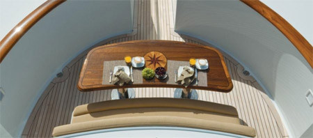 Có vẻ như đây là một nơi lãng mạn để dùng bữa.