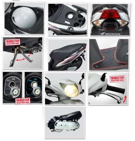 Spacy phiên bản 2011 có chiều dài cơ sở 1.256 mm, trọng lượng 97 kg, được trang bị khối động cơ 4 kỳ làm mát bằng không khí, SOHC, xi-lanh đơn có dung tích 108 cc, có khả năng đạt công suất tối đa 8,54 mã lực và mô-men xoắn cực đại 8,03 Nm lần lượt tại các vòng tua 8.000 vòng/phút và 6.000 vòng/phút. Theo những thông số do nhà sản xuất đưa ra, Spacy phiên bản mới có thời gian tăng tốc từ 0-200 m trong vòng 13,5 giây, tốc độ tối đa 90,76 km/h và tiêu thụ nhiên liệu ở mức 2,4 lít cho 100 km đường đi. Spacy phiên bản 2011 có chiều dài cơ sở 1.256 mm, trọng lượng 97 kg, được trang bị khối động cơ 4 kỳ làm mát bằng không khí, SOHC, xi-lanh đơn có dung tích 108 cc, có khả năng đạt công suất tối đa 8,54 mã lực và mô-men xoắn cực đại 8,03 Nm lần lượt tại các vòng tua 8.000 vòng/phút và 6.000 vòng/phút. Theo những thông số do nhà sản xuất đưa ra, Spacy phiên bản mới có thời gian tăng tốc từ 0-200 m trong vòng 13,5 giây, tốc độ tối đa 90,76 km/h và tiêu thụ nhiên liệu ở mức 2,4 lít cho 100 km đường đi.