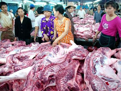 Giá thịt lợn đang giảm mạnh và sức mua cũng kém Giá thịt lợn đang giảm mạnh và sức mua cũng kém