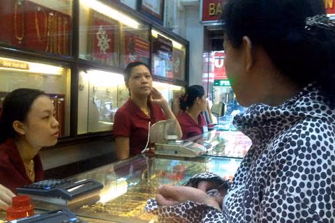 Theo nghị định 24, chỉ có 9 doanh nghiệp được kinh doanh vàng miếng