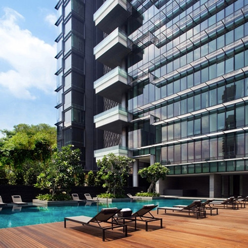 Bên ngoài căn hộ nhìn Bên ngoài căn hộ nhìn