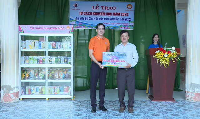 Thành phố Cao Lãnh huy động sự đóng góp của các tổ chức cộng đồng trong xây dựng thành phố học tập. (Ảnh: Phòng Giáo dục và Đào tạo thành phố Cao Lãnh cung cấp) Trao tu VTT.png