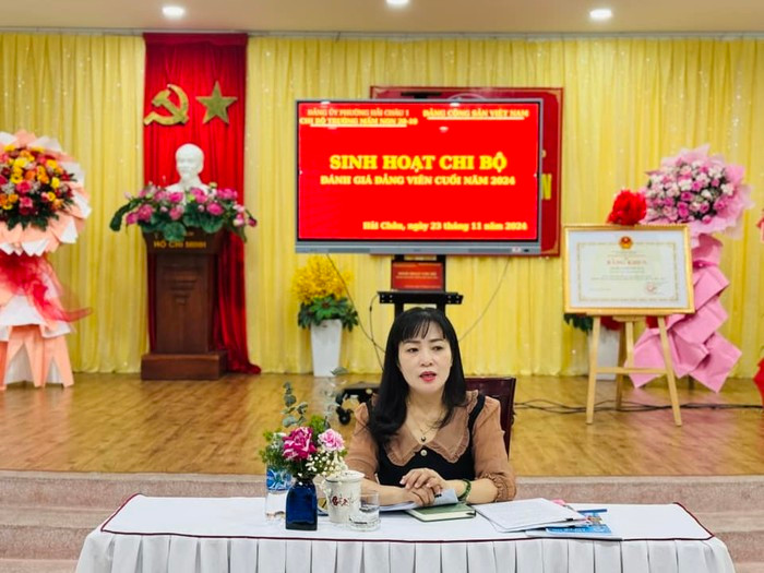 Cô Trần Thị Hà Thanh, Hiệu trưởng Trường Mầm non 20-10, quận Hải Châu, thành phố Đà Nẵng. (Ảnh: NVCC) 467752385-122161518632269881-7994225696990425064-n-3638.jpg