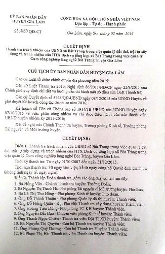 Quyết định số 1630 QĐ-CT.