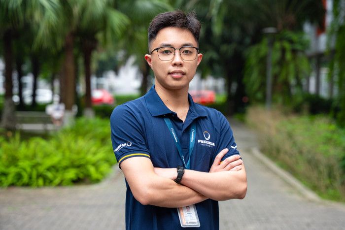 Bạn Đỗ Trọng Hiệp - sinh viên chuyên ngành Trí tuệ nhân tạo và Khoa học dữ liệu (ngành Khoa học máy tính), Đại học Phenikaa. (Ảnh: NVCC) Do Trong Hiep.JPG