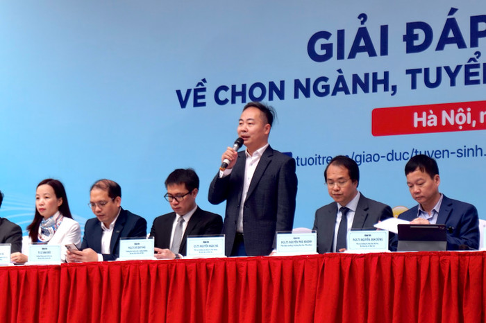 Giáo sư, Tiến sĩ Nguyễn Ngọc Hà - Phó Cục trưởng Cục Quản lý chất lượng giáo dục (Bộ Giáo dục và Đào tạo). (Ảnh: Thúy Hiền) gdvn-gs.ts nguyen ngoc ha.jpg