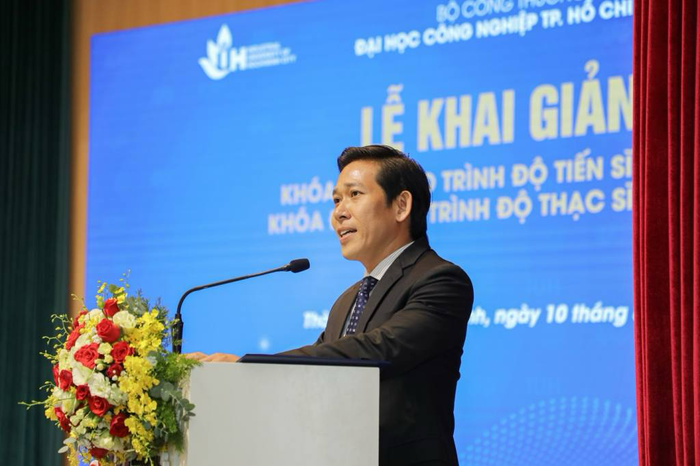 Tiến sĩ Lê Ngọc Sơn - Viện trưởng Viện Đào tạo quốc tế và Sau đại học, Trường Đại học Công nghiệp Thành phố Hồ Chí Minh. (Ảnh: NTCC) TS Lê Ngọc Sơn.png