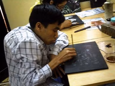 Mô hình dạy nghề gắn với tạo việc làm của Hội Bảo trợ Người khuyết tật và Trẻ mồ côi huyện Can Lộc (tỉnh Hà Tĩnh)