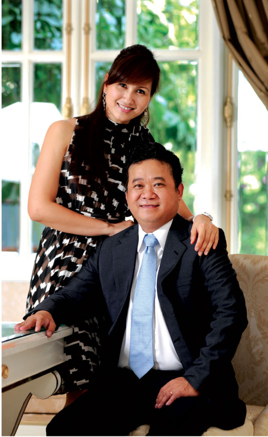 Bà Thanh và chồng - ông Đặng Thành Tâm. Bà Thanh và chồng - ông Đặng Thành Tâm.