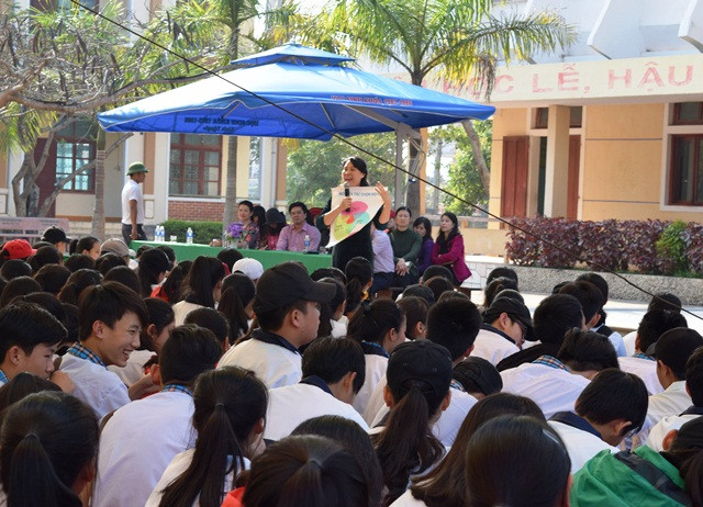 "Nếu thiếu các hoạt động trải nghiệm, tiềm năng của các em sẽ chưa được khai mở". (Ảnh: Thủy Phan)