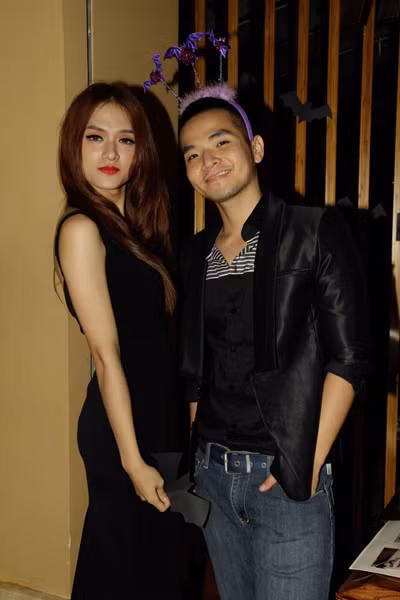 Hương Giang rất thân thiết với Hồng Phước.