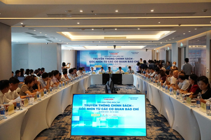 Quang cảnh Diễn đàn Tổng biên tập năm 2023 (Ảnh: PL)