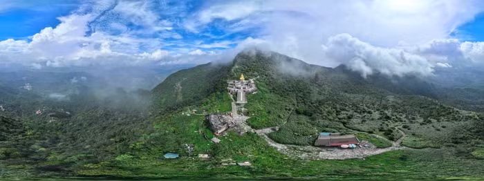 Hình ảnh số hóa 3D khu vực An Kỳ Sinh ở Yên Tử (Hình ảnh 3D)